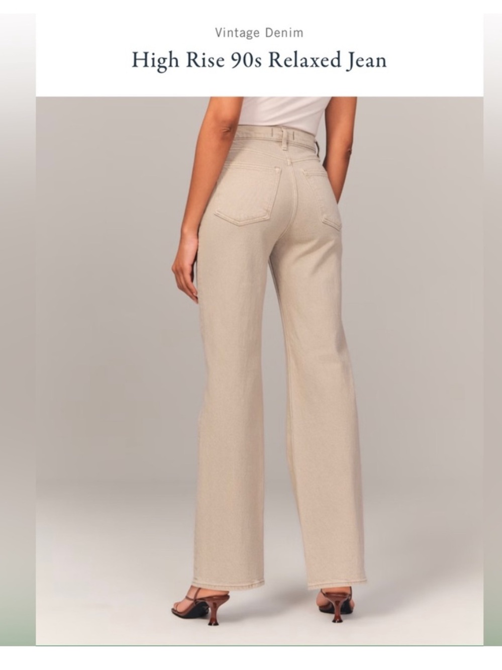 Abercrombie & Fitch 90s High-Rise Relaxed Jeans 26L